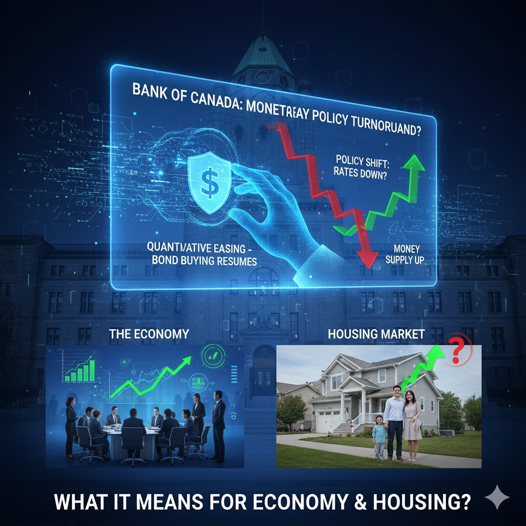 加央行重启国债购买，货币政策要转向？这对经济与房市意味着什么？