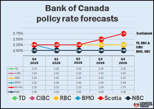 Scotiabank惊人预测：加拿大央行下一步不是降息，而是升息？