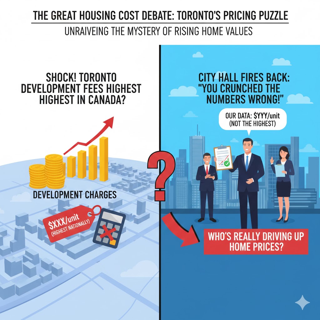 震惊！多伦多开发费全加最高？市府回怼“算错了”——究竟谁在推高房价？