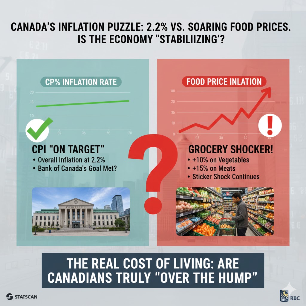通胀停在2.2%，但菜价还在涨？加拿大真的“稳住”了吗？