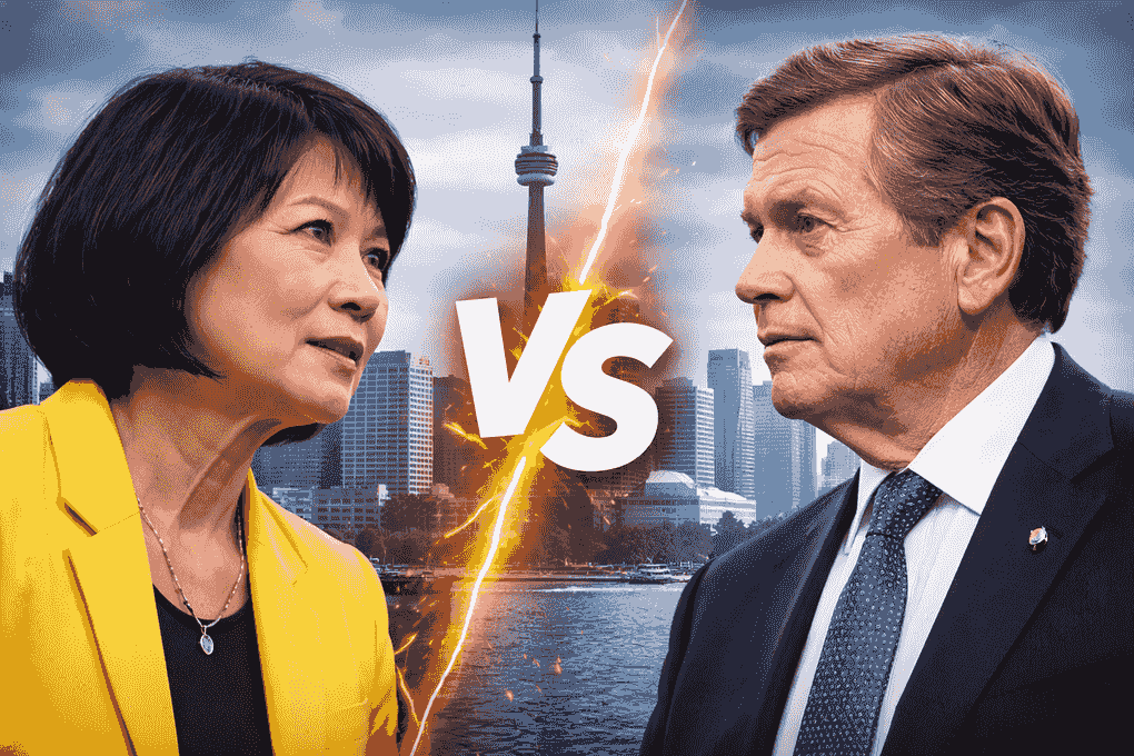 邹至蕙（Olivia Chow）vs 托里（John Tory）？多伦多市长之争进入“拉锯战”，你支持谁？！