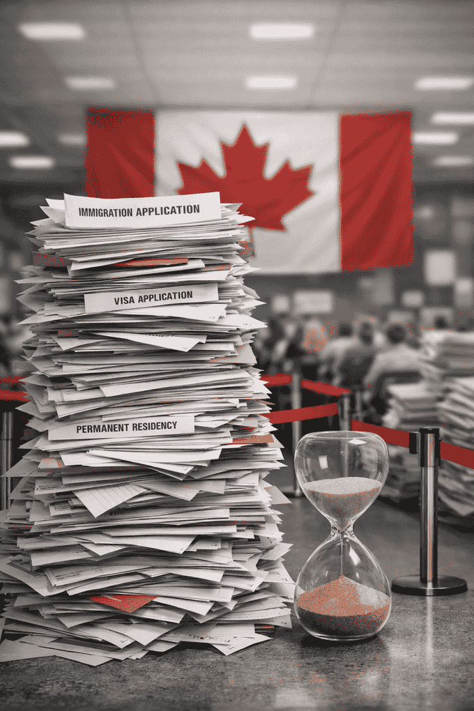 213万份移民申请堵死系统，加拿大审批正在“窒息”