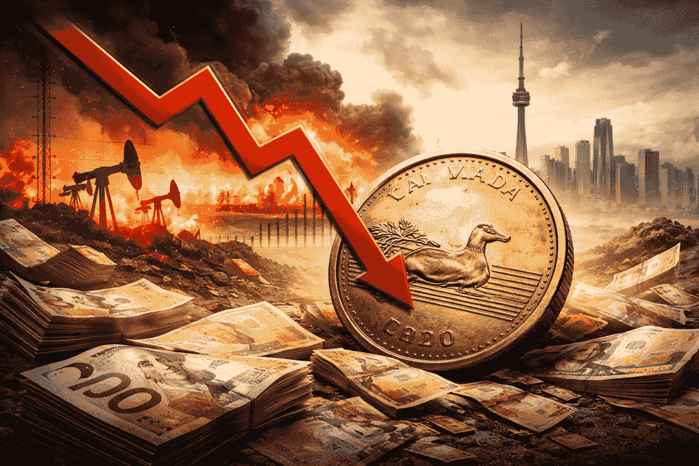 加元跌至两个月新低！