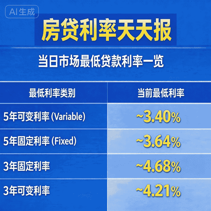 房贷利率天天报4/8