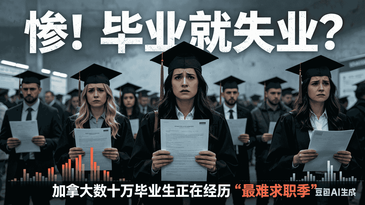 惨！毕业就失业？加拿大数十万毕业生正在经历一场“最难求职季”