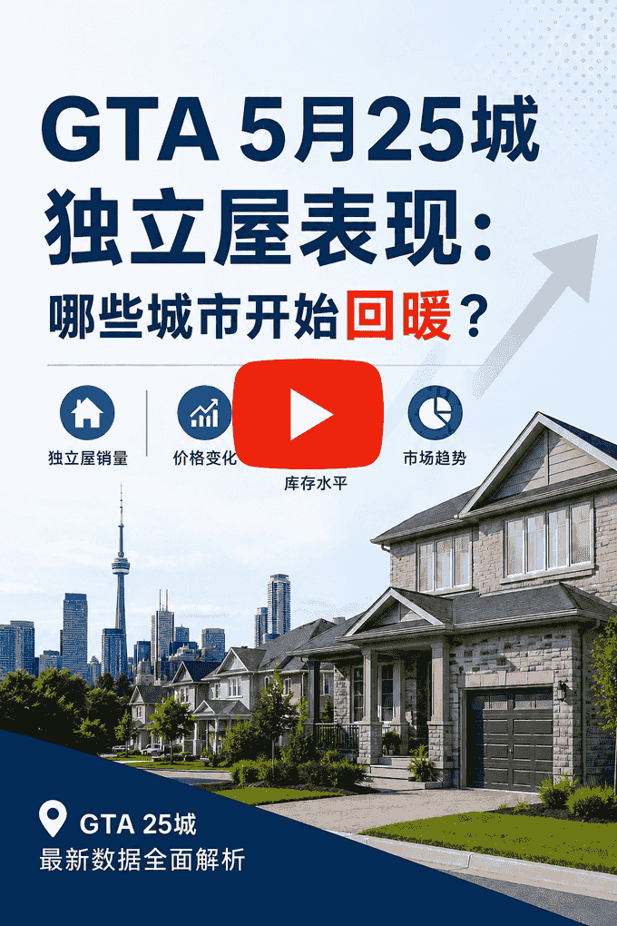 GTA 5月25城独立屋表现：哪些城市开始回暖？
