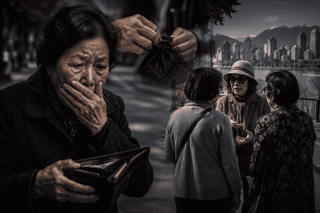监控曝光！骗子卷土重来，专挑华人老人下手！有人$15000棺材本没了