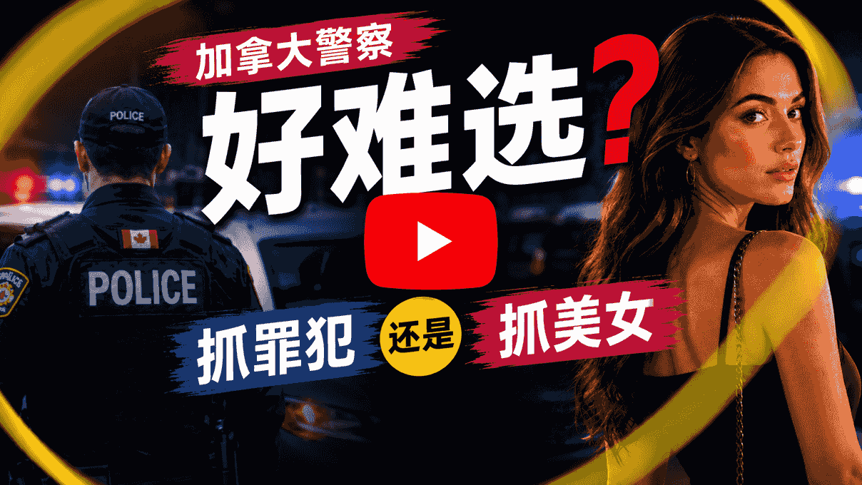 加拿大警察利用职务之便追美女