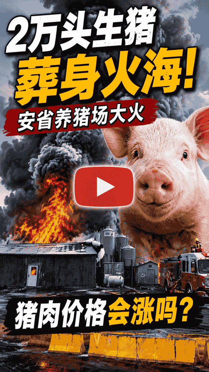 安省2万投猪被烧死！猪肉会涨价吗