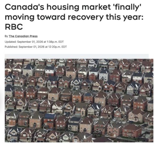 RBC报告：加拿大房市“终于”开始复苏，房价明年反弹上涨，但复苏之路不平坦